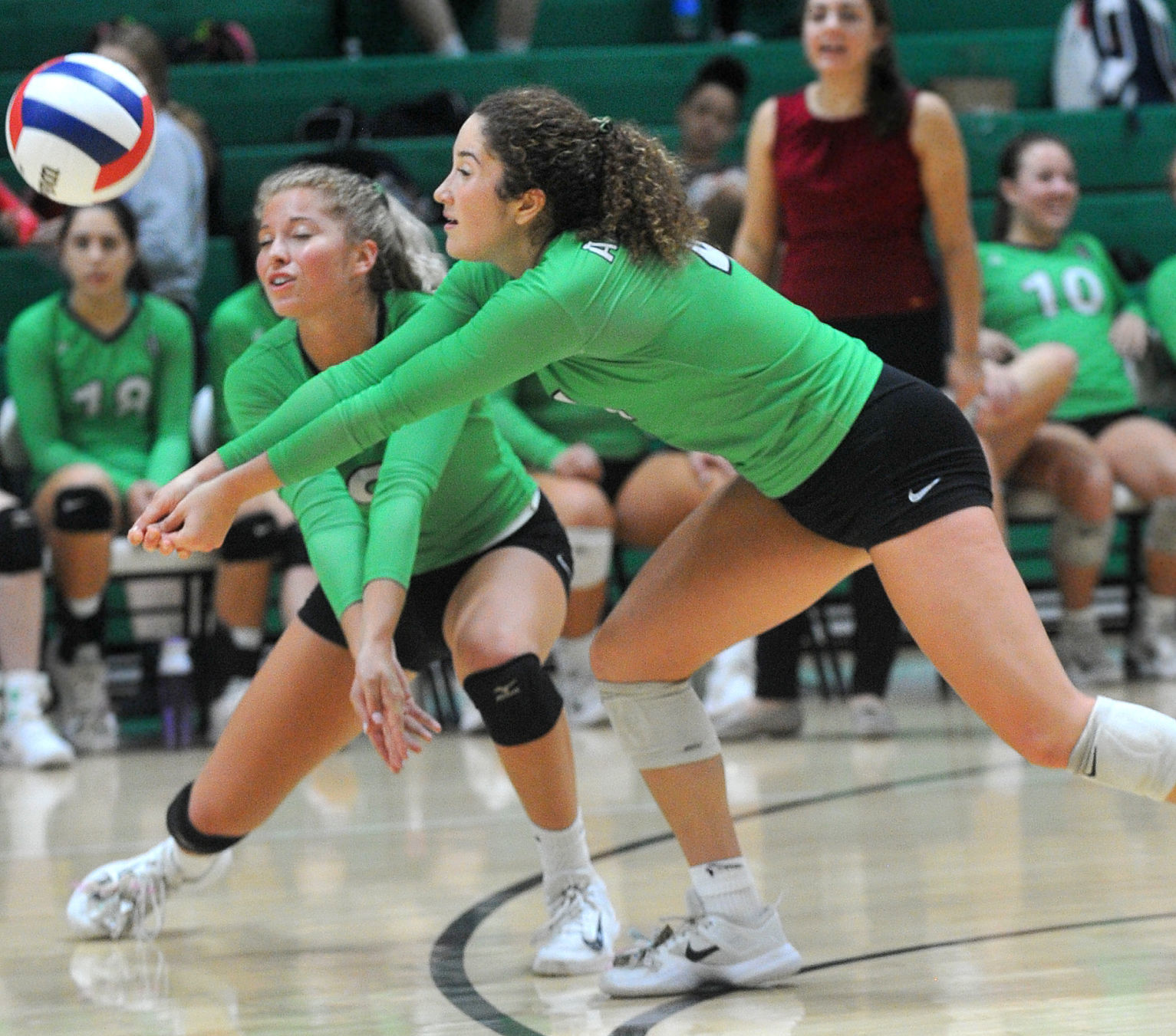 United Township at Alleman volleyball